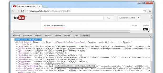 Javascript: lister les variables globales d'une page